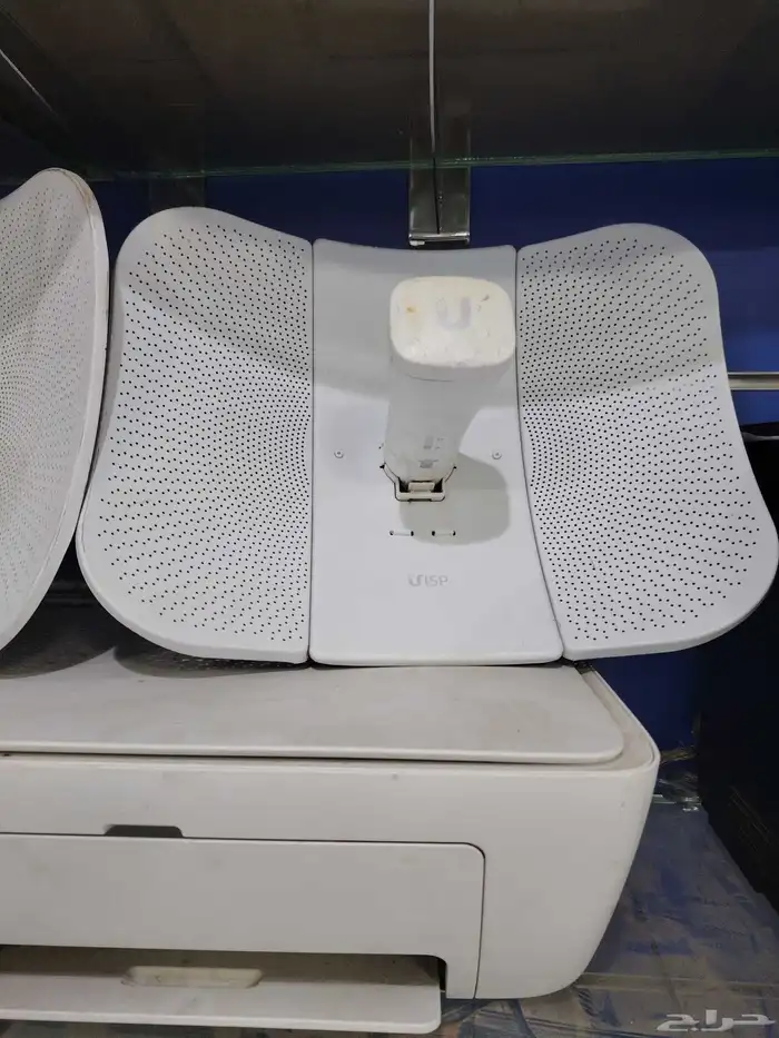 جهاز لاقط شبكه الياف مع موزع شبكه بسعر700ريال 0