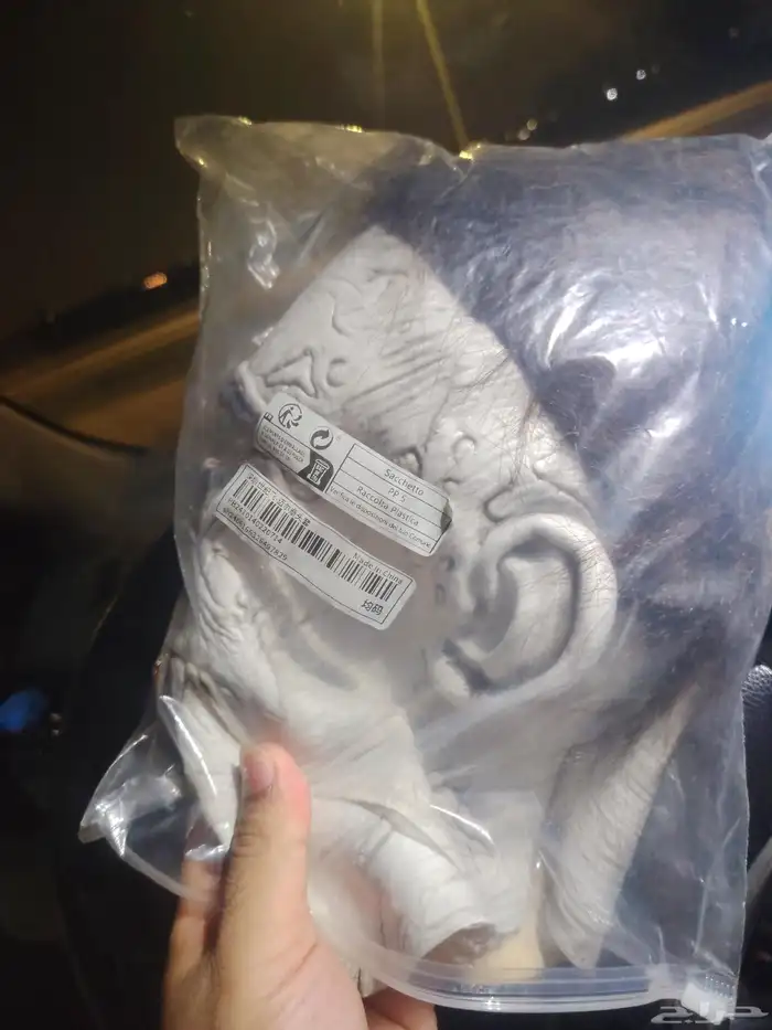 قناع رعب مخيف جدا يغطي على الراس والرقبة كامل. 4