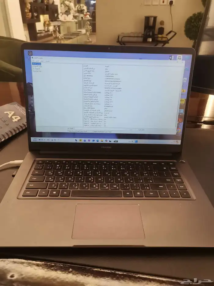 لاب توب هواوي بحالة الزيرو لم يستخدم كثيرا 2