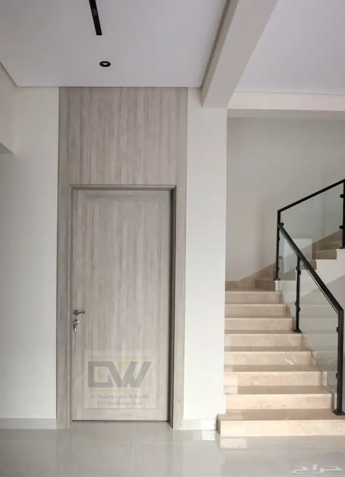 أبواب WPC الداخلية شركة باب وشباك للأبواب الداخلية 3
