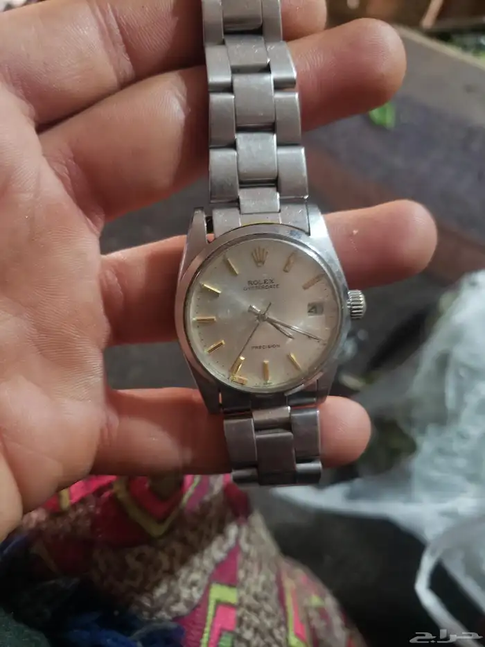 ساعه رولكس مقاس 34. عمرها فوق ال115 للبيع علا السوم 0