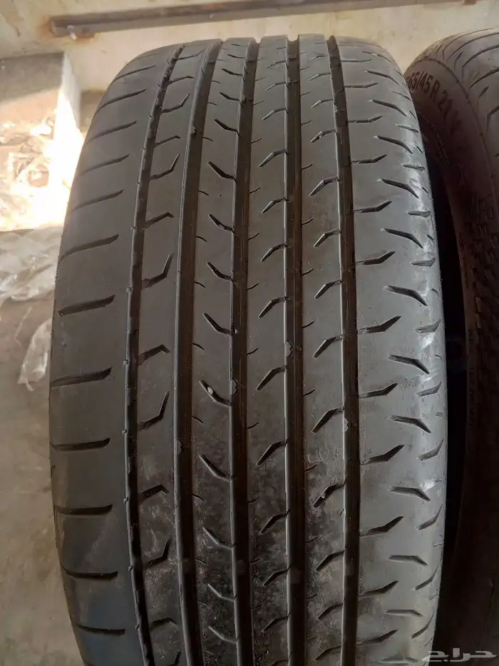 265 45 21 طقم كفرات كونتيننتال 0