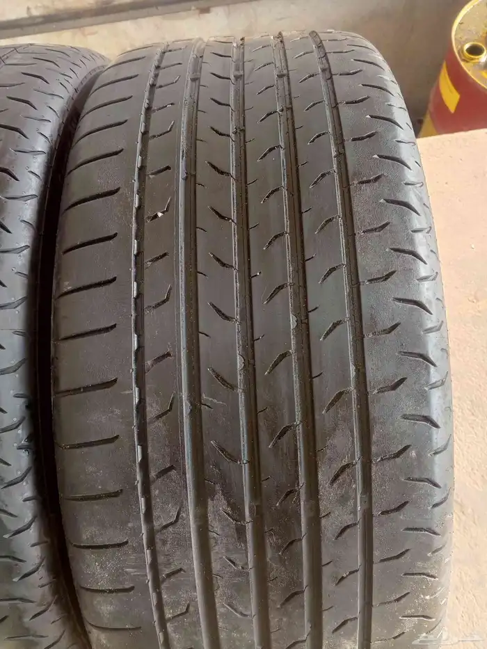 265 45 21 طقم كفرات كونتيننتال 3