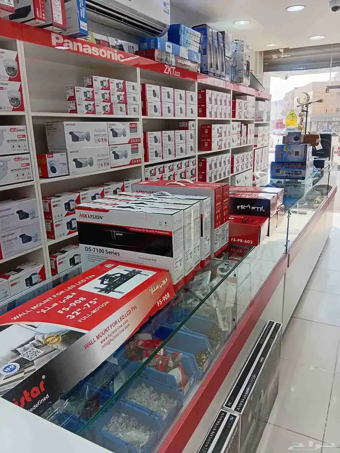 تركيب أنظمة امنيه ل محلات تجارية والمنازل عالية الدقه 1