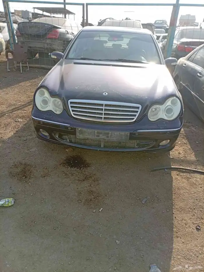 مرسيدس تشليح انواع السيارات الاماني حجم c200 0