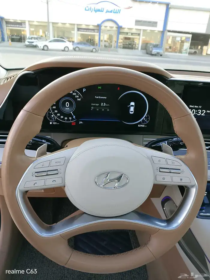 ازيرا 2020 6سلندر فل كامل عداد82الف فقط 8