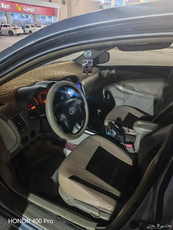 تويوتا كورولا 2013 مرشوش كامل رش تجميلي مكينه موضبه كامل 6