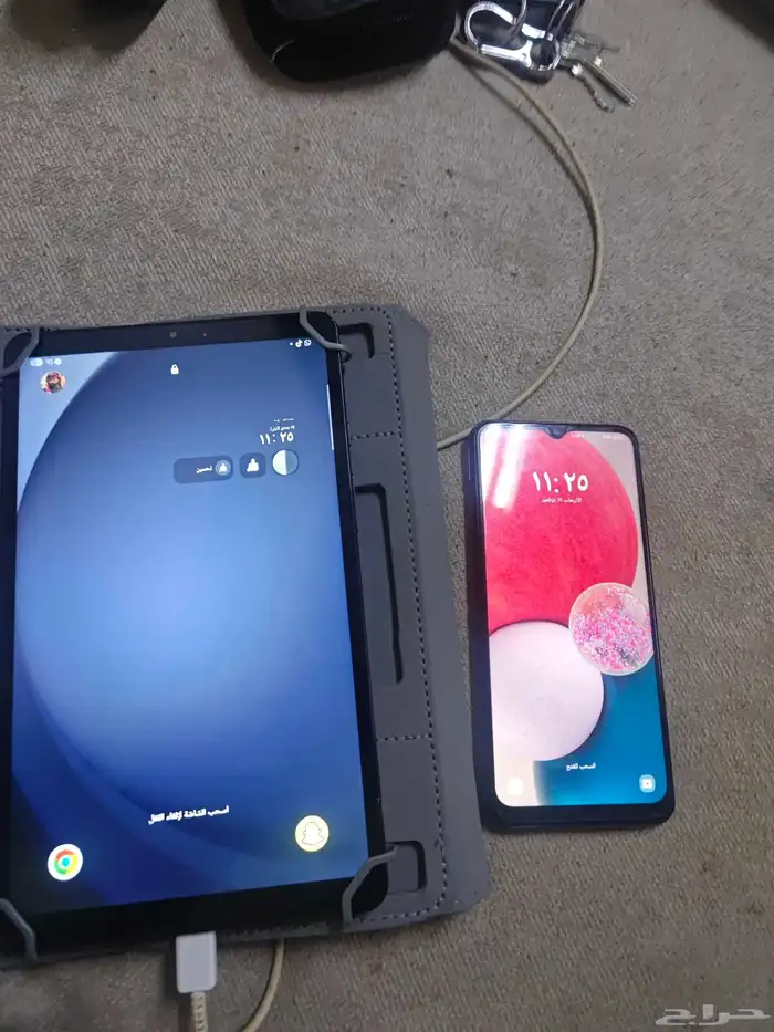 تابلت سامسونج و جوال a13 0