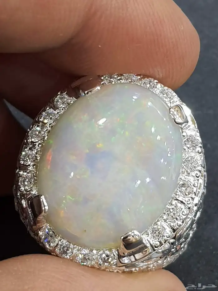 خاتم اوبال اثيوبي بشهادة فاخر 1