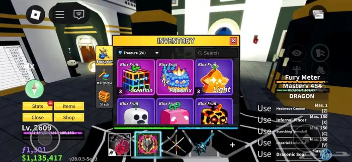 حساب روبلوكس (بلوكس فروت) 4