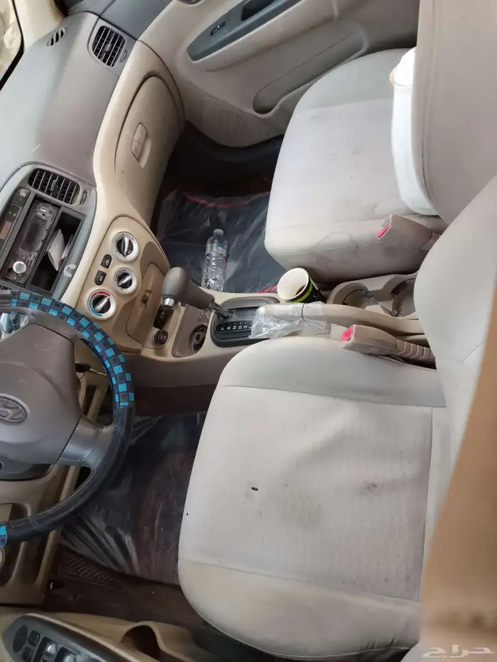 اكسنت هونداي 2010 اتماتيك مفحوصه ومجددة والسيارة كما هو موض 1