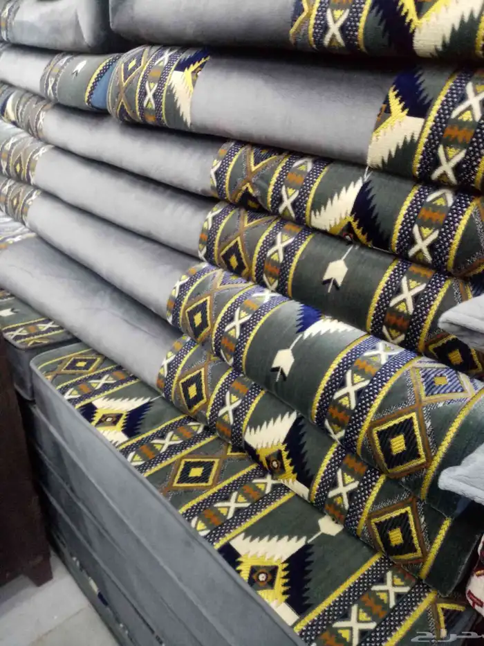 مجالس كنبات جاهز مقاس 4في5زاويتين ومساند جاهز مقاس 4في5زاويت 0