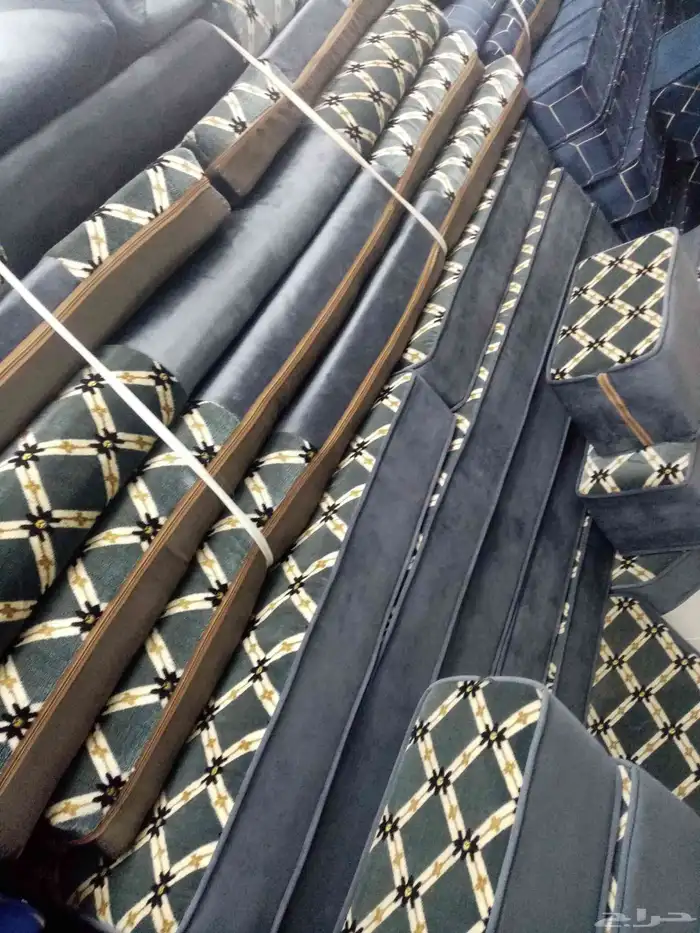 مجالس كنبات جاهز مقاس 4في5زاويتين ومساند جاهز مقاس 4في5زاويت 2