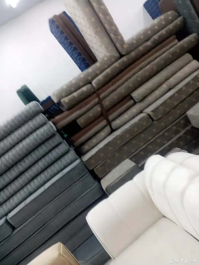 مجالس كنبات جاهز مقاس 4في5زاويتين ومساند جاهز مقاس 4في5زاويت 12