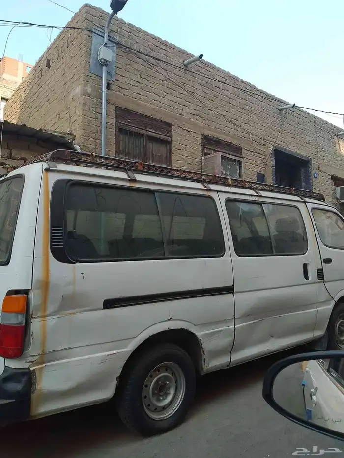 سياره كامله هايس تويوتا موديل 99 تشليح 1