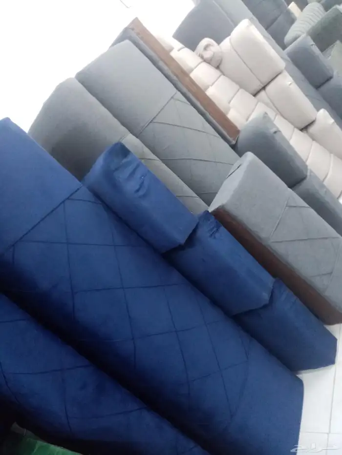 مجالس كنبات جاهز مقاس 4في5زاويتين ومساند جاهز مقاس 4في5زاويت 26