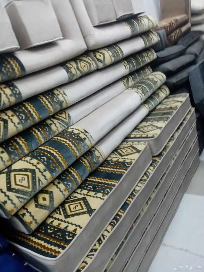 مجالس كنبات جاهز مقاس 4في5زاويتين ومساند جاهز مقاس 4في5زاويت 7