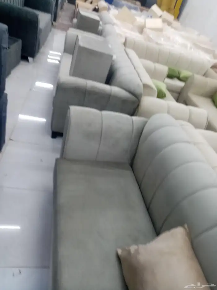 مجالس كنبات جاهز مقاس 4في5زاويتين ومساند جاهز مقاس 4في5زاويت 25