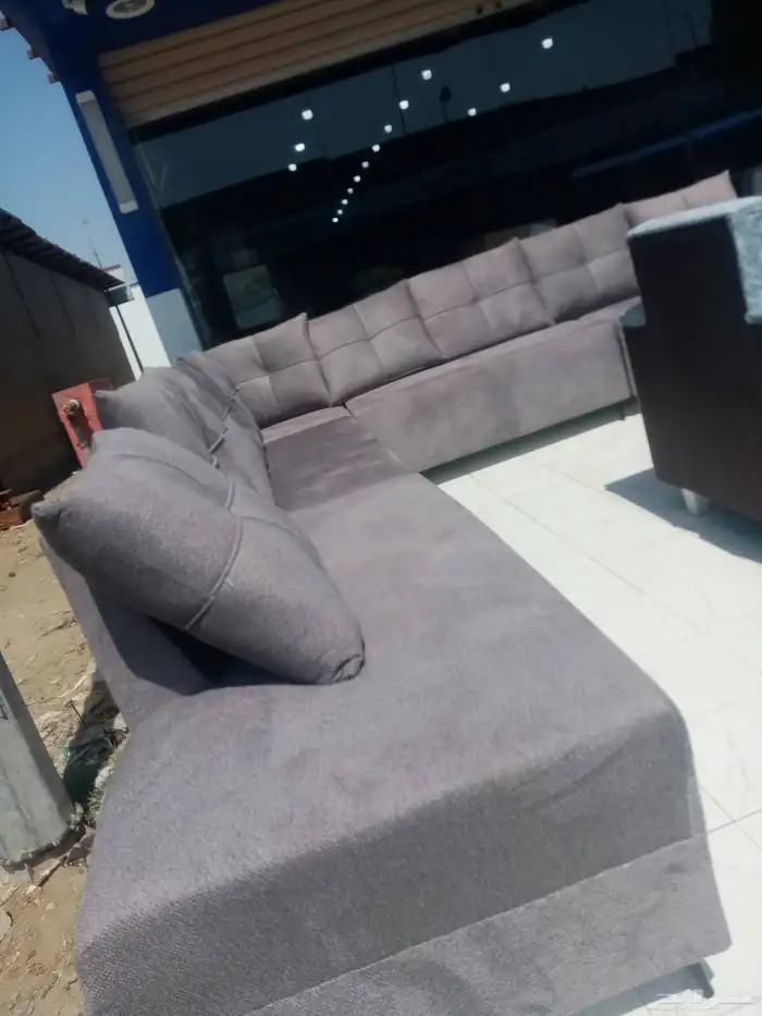 مجالس كنبات جاهز مقاس 4في5زاويتين ومساند جاهز مقاس 4في5زاويت 33