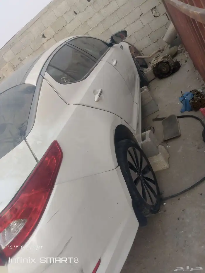 كيا اوبتيما 2013 تشليح الدمام 1