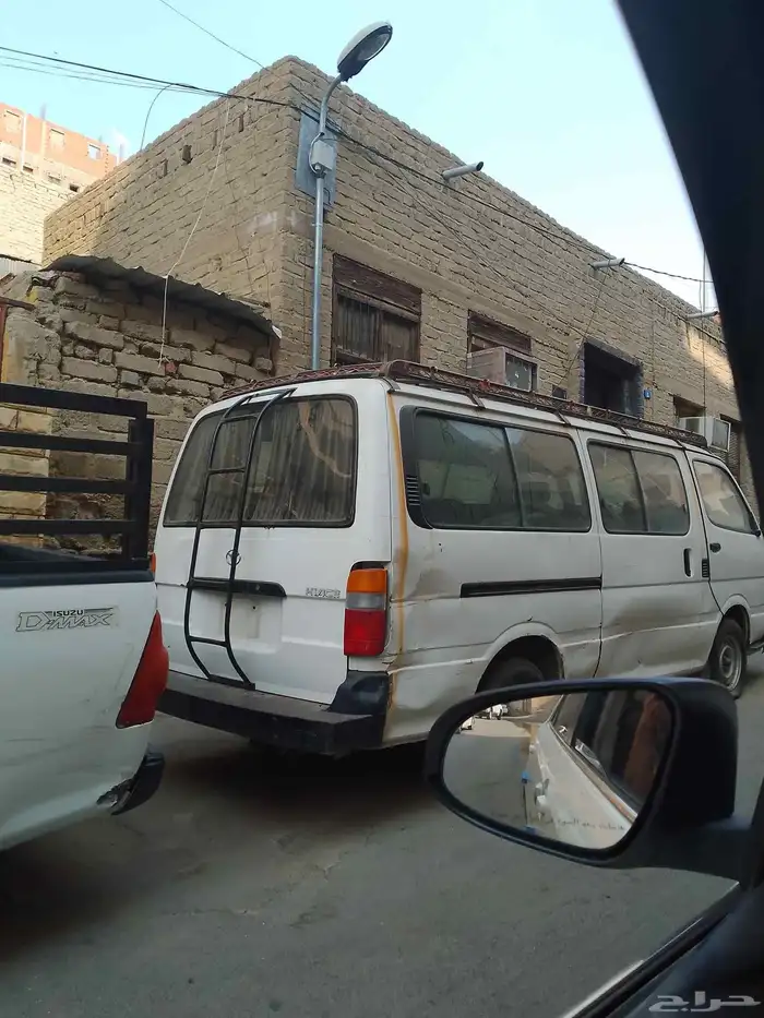 سياره كامله هايس تويوتا موديل 99 تشليح 2