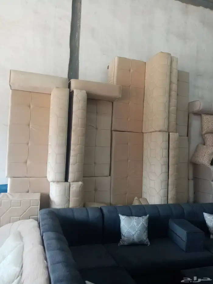مجالس كنبات جاهز مقاس 4في5زاويتين ومساند جاهز مقاس 4في5زاويت 47