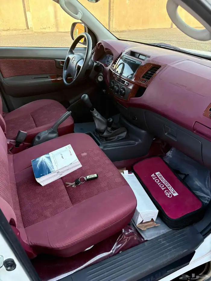 للبيع هايلوكس 2015 سعوديه شبه مخزنه 19