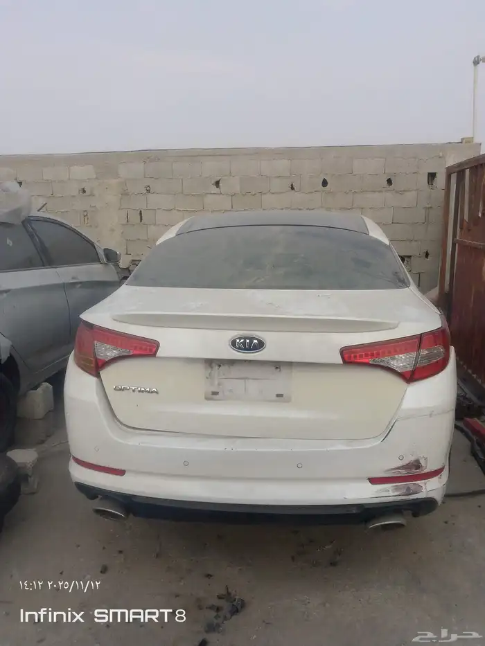 كيا اوبتيما 2013 تشليح الدمام 0