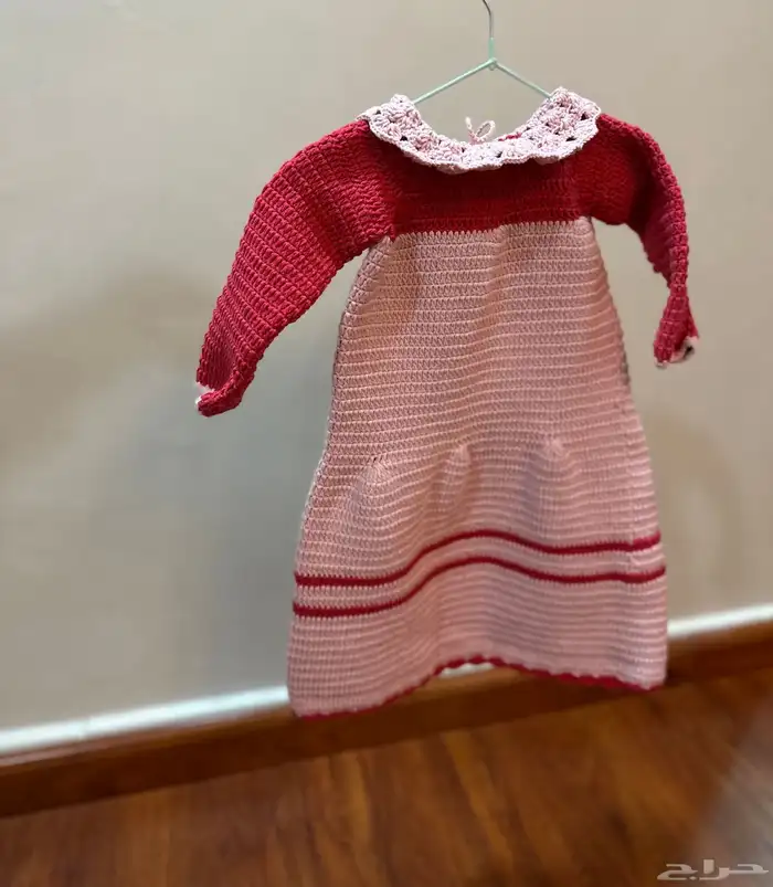 فستان   كروشيه شتوي 3