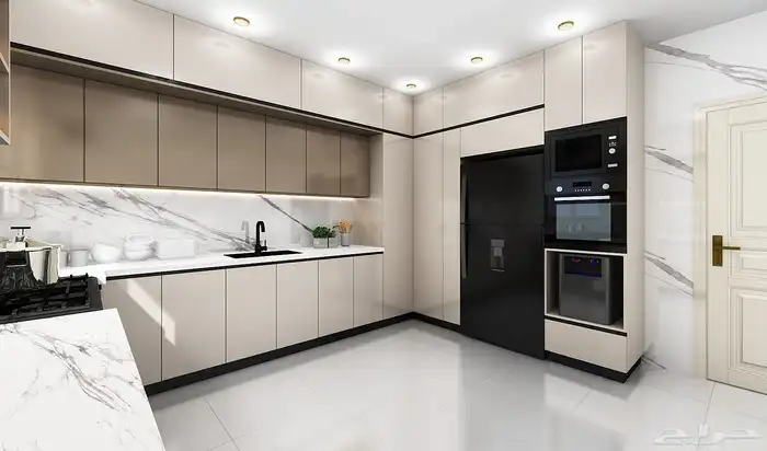 تصميمات مطابخ المنيوم حديثة 0