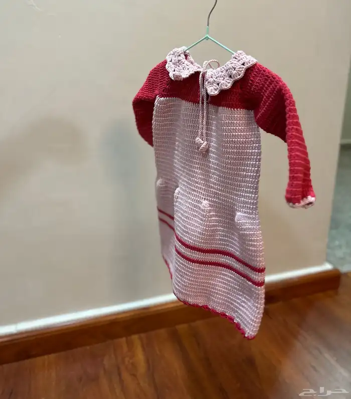 فستان   كروشيه شتوي 0