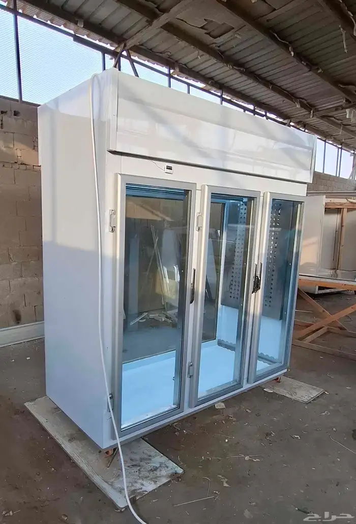 ثلاجة عرض لحوم ثلاث أبواب 3