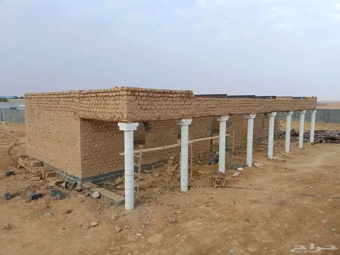 بناء وترميم بيوت الطين والحجر والاسقف اثل وجريد لياسه طينيه 19