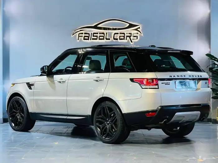 رنج روفر 2014 سبورت HSE V6 سوبر تشارج نظيف وبحاله ممتازه 3