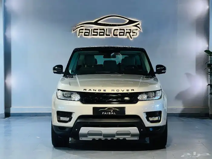 رنج روفر 2014 سبورت HSE V6 سوبر تشارج نظيف وبحاله ممتازه 5