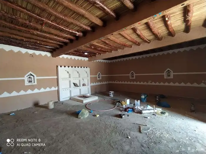 بناء وترميم بيوت الطين والحجر والاسقف اثل وجريد لياسه طينيه 5