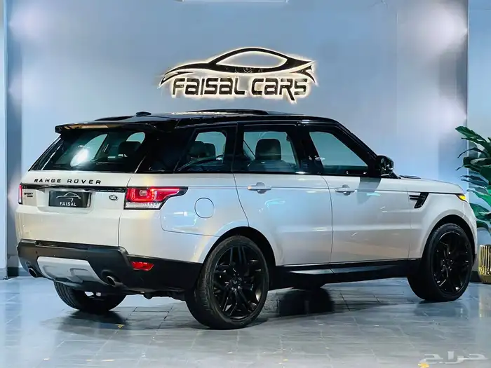 رنج روفر 2014 سبورت HSE V6 سوبر تشارج نظيف وبحاله ممتازه 4