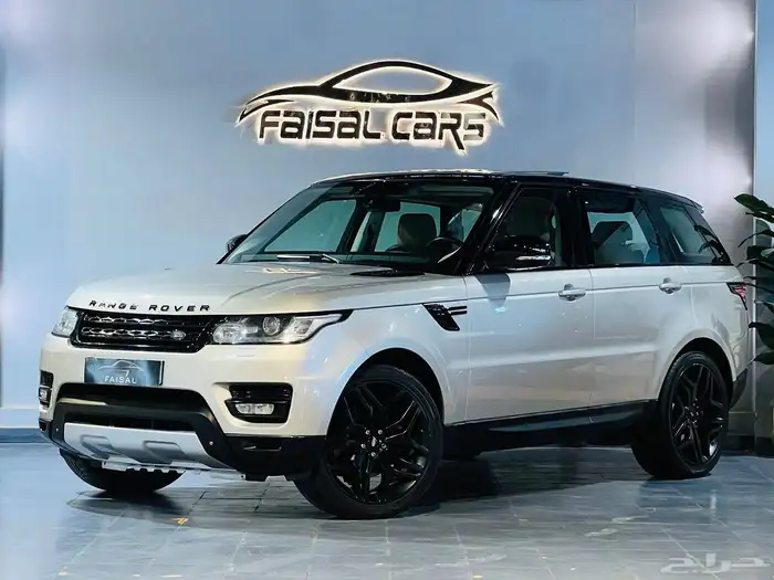 رنج روفر 2014 سبورت HSE V6 سوبر تشارج نظيف وبحاله ممتازه 1