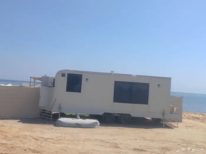 كرفان مجهز بالكامل مع جلسات خارجيه 0