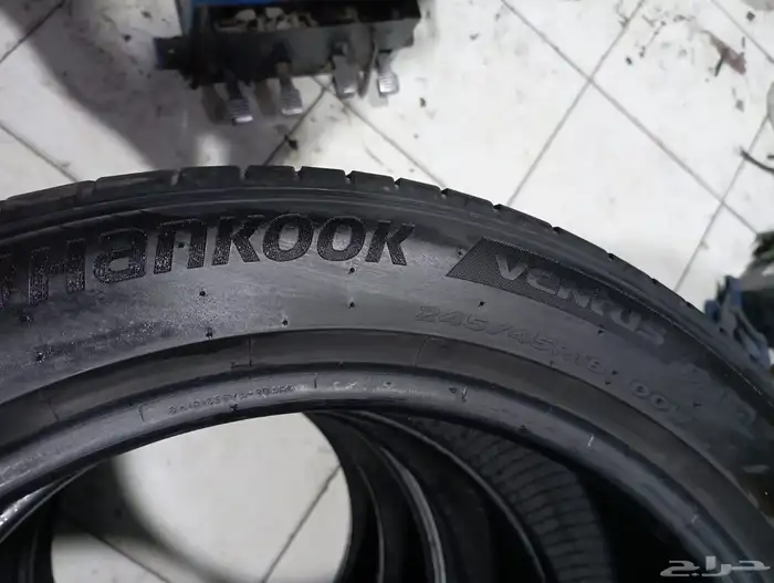 245 45 18 طقم كفرات هنكوك تاريخ 2023 0