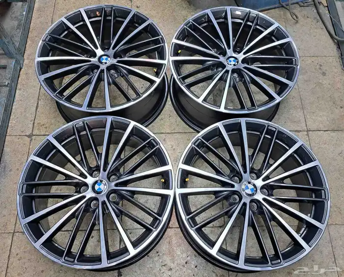 جنوط بي ام دبليو الفئة الخامسه مقاس 19 اصلي وكاله موديل 2023 2