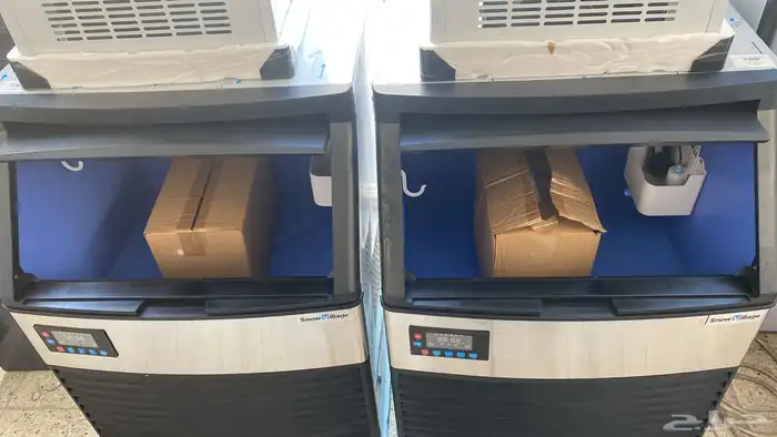 صانعة ثلج ايس ميكر معدات كوفيهات تجهيزات فرد تزك 4