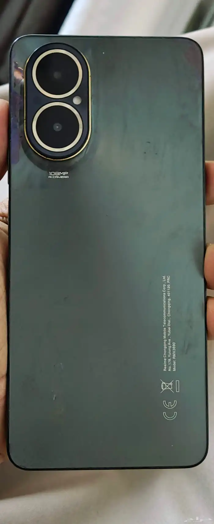 جوال نوع realme مستخدم شغال 0