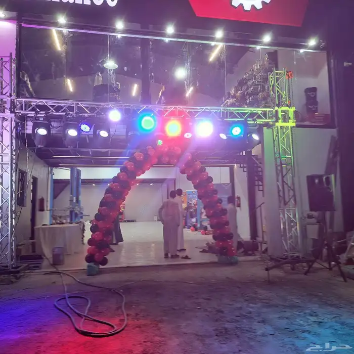 تاجير افتتاح بوابه سيدي كرار بالونه راقصه مهرج قوس بالونه لي 2