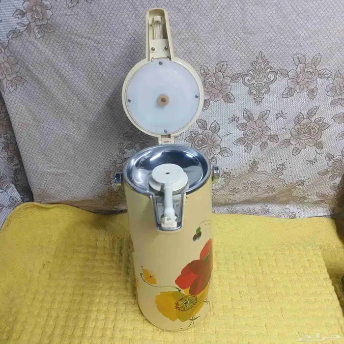 ترمس ثلاجة ابو فيل ورده ياباني انتيك نوادر 3