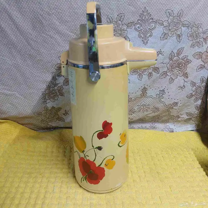 ترمس ثلاجة ابو فيل ورده ياباني انتيك نوادر 6