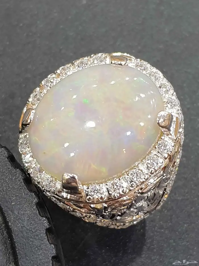 خاتم اوبال اثيوبي بشهادة فاخر 2