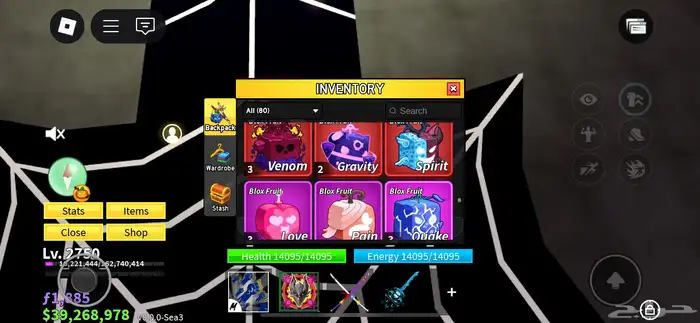 حساب روبلوكس 9