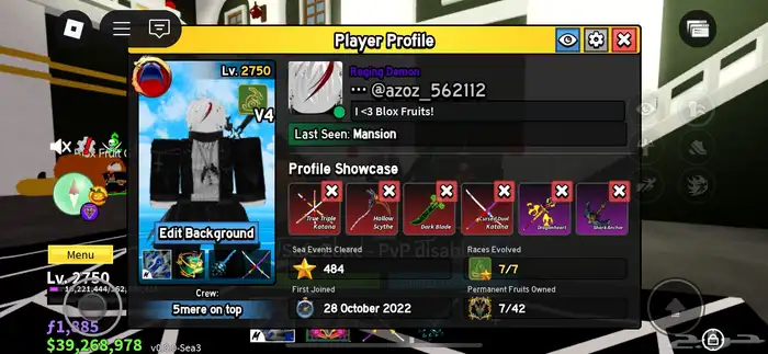 حساب روبلوكس 8