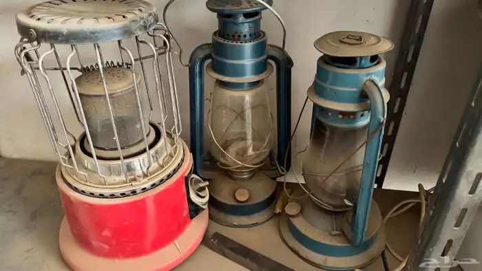 للبيع شناط تراثيه قديمه بحاله جيده وحافظه و2 سراج ومطبقيه 5